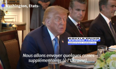 Etats-Unis: Trump annonce l'envoi d'armes "défensives" à l'Ukraine