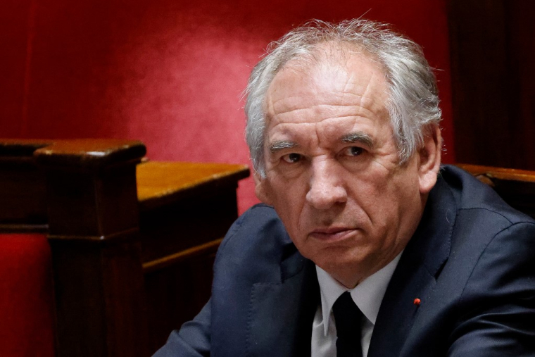 Francois Bayrou, à l'Assemblée nationale, le 28 avril 2025 ( AFP / LUDOVIC MARIN )