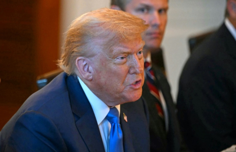 Le président américain Donald Trump à la Maison Blanche, le 7 juillet 2025 à Washington ( AFP / ANDREW CABALLERO-REYNOLDS )