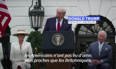Trump au roi Charles: les Etats-Unis "n'ont pas d'amis plus proches que les Britanniques"