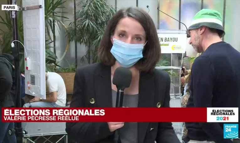 Elections régionales en France : Valérie Pécresse (LR) l'emporte en Ile-de-France face à Julien Bayou