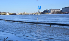 Le Danube déborde à Budapest