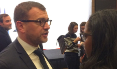 Le Maire PS de Clichy-sous-Bois Olivier Klein en 2017, ici avec la conseillère régionale Mélissa Youssouf. (Credit photo: Chris93 - Wikimedia commons)