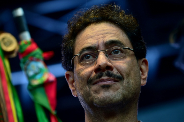 Le candidat de gauche à la présidentielle colombienne, Ivan Cepeda, le 21 mars 2026 à Bogota ( AFP / Pablo VERA )