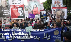 A Tunis, quatrième samedi de mobilisation pour défendre "les libertés"