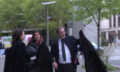 L'avocat du rappeur Gims quitte le tribunal de Paris