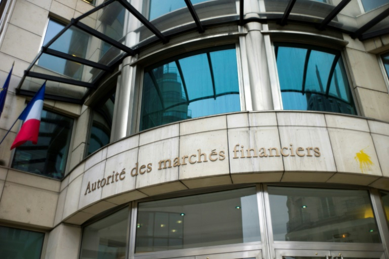 Le bâtiment de l'Autorité des marchés financiers (AMF), le 31 mai 2013 à Paris ( AFP / Fred DUFOUR )
