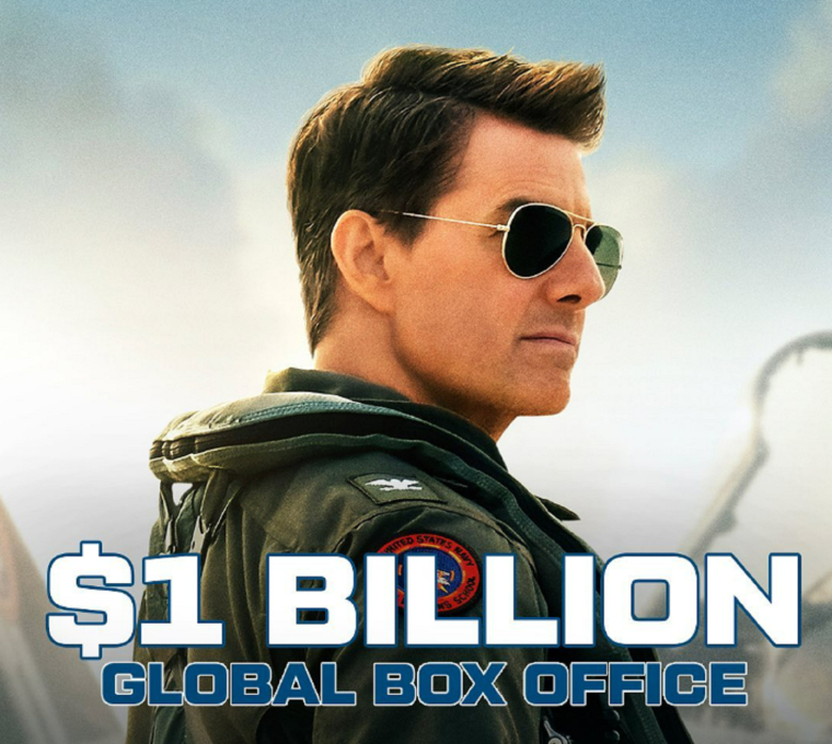 Après un démarrage en trombe, le long-métrage maintient sa vitesse de croisière dans l’Hexagone. crédit photo : Capture d’écran @topgunmovie