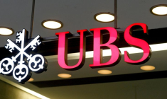 Photo d'archives du logo de la banque suisse UBS