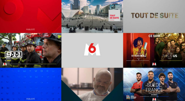 La fin d'année risque d'être marquée par une rechute des recettes publicitaires. (© M6)