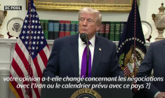 Trump menace l'Iran de conséquences "très traumatisantes" s'il n'accepte pas un accord