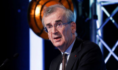 François Villeroy de Galhau, gouverneur de la Banque de France, à Paris, en France
