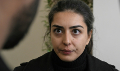 L'avocate pakistanaise Imaan Mazari, le 20 janvier 2026 à Islamabad ( AFP / Aamir QURESHI )