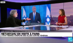 Nétanyahou en France : "un partenaire qui peut, à la fois, aider les israéliens et les palestiniens"