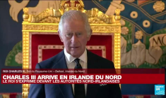 REPLAY: Le roi Charles III s'exprime depuis le château de Hillsborough en Irlande du Nord