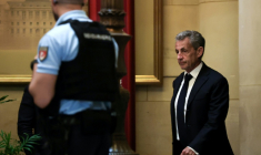 Nicolas Sarkozy à la cour d'appel de Paris, le 4 mai 2026  ( AFP / Anne-Christine POUJOULAT )