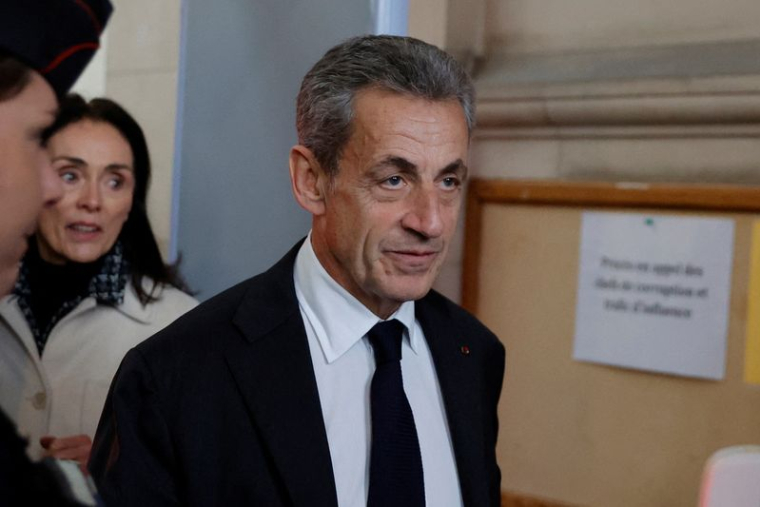 Photo de l'ancien président français, Nicolas Sarkozy