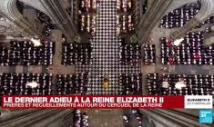 Funérailles d'Elizabeth II : prières autour du cercueil de la reine