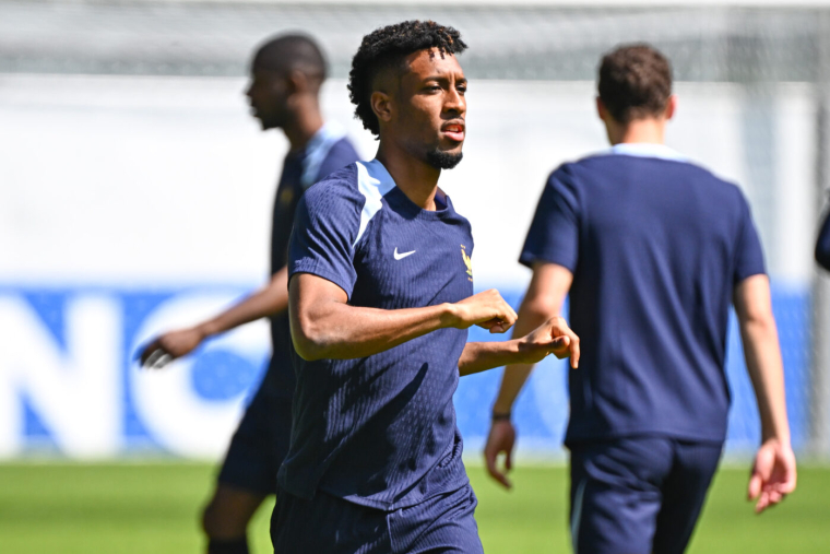 Kingsley Coman s'est fait un torticolis