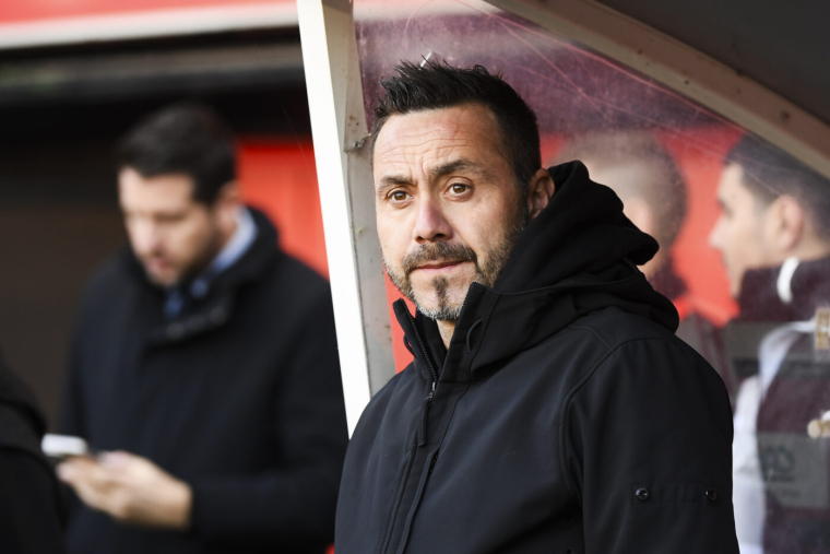 La grosse colère de Roberto de Zerbi envers ses joueurs : « On va échouer tous ensemble »