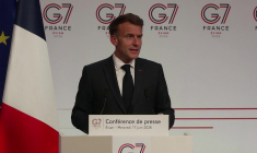 G7: Macron se félicite d'un "succès" et d'un "moment d'unité" après des mois de "désaccords"