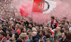 Le Feyenoord célèbre son titre de champion de l'Eredivisie