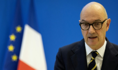 Le ministre de l'Economie Roland Lescure, le 17 septembre 2026 à Paris ( AFP / Kenzo TRIBOUILLARD )