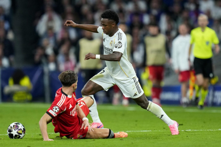 Le Real et Vinícius clouent le bec du Benfica