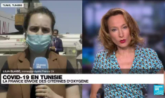 Covid-19 en Tunisie : la France envoie des citernes d'oxygène