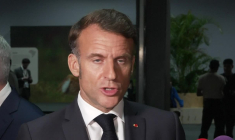 A Belém, Macron se dit "plutôt positif" sur l'accord commercial UE-Mercosur