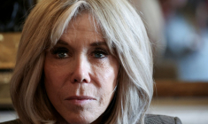 Brigitte Macron lors d'une cérémonie au ministère de la Culture à Paris le 12 mai 2025 ( AFP / ALAIN JOCARD )
