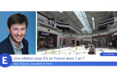 Une inflation sous 2% en France dans 1 an ?