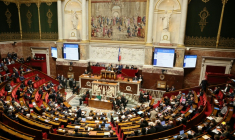 L'Assemblée nationale le 27 janvier 2026 à Paris ( AFP / Dimitar DILKOFF )