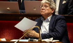 Le député LFI et président de la commission des Finances de l'Assemblée nationale, Eric Coquerel, à l'Assemblée nationale, le 13 janvier 2026 à Paris ( AFP / Ludovic MARIN )