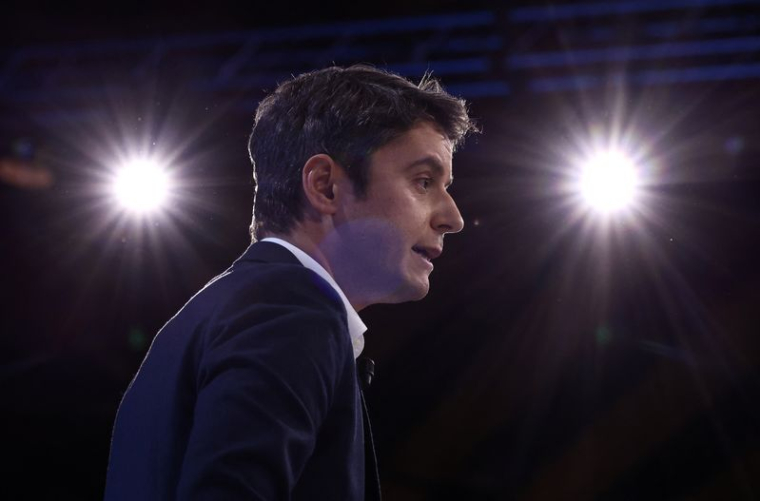 Le Premier ministre français Gabriel Attal