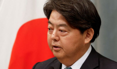 Le secrétaire général du Cabinet, Yoshimasa Hayashi