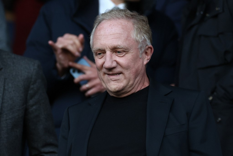 François-Henri Pinault à Paris, le 7 mai 2025. ( AFP / FRANCK FIFE )