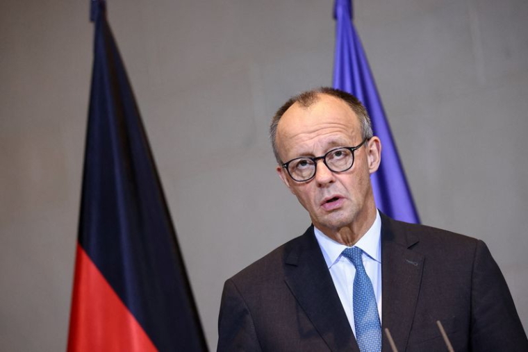 Le chancelier allemand Friedrich Merz
