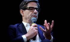 Le patron de Bpifrance, Nicolas Dufourcq à Paris, le 11 avril 2026 ( AFP / Ian LANGSDON )
