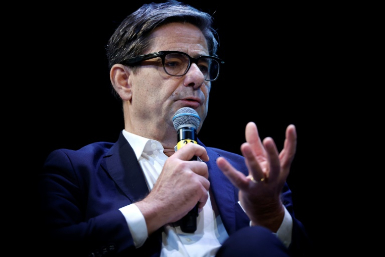 Le patron de Bpifrance, Nicolas Dufourcq à Paris, le 11 avril 2026 ( AFP / Ian LANGSDON )