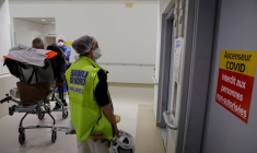 FRANCE/CORONAVIRUS: LE NOMBRE DE PATIENTS EN RÉANIMATION REMONTE