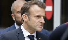 Emmanuel Macron, le 7 juillet 2024, à Paris ( AFP / LUDOVIC MARIN )