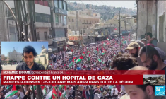 Hôpital bombardé à Gaza : des manifestations en cours en Jordanie