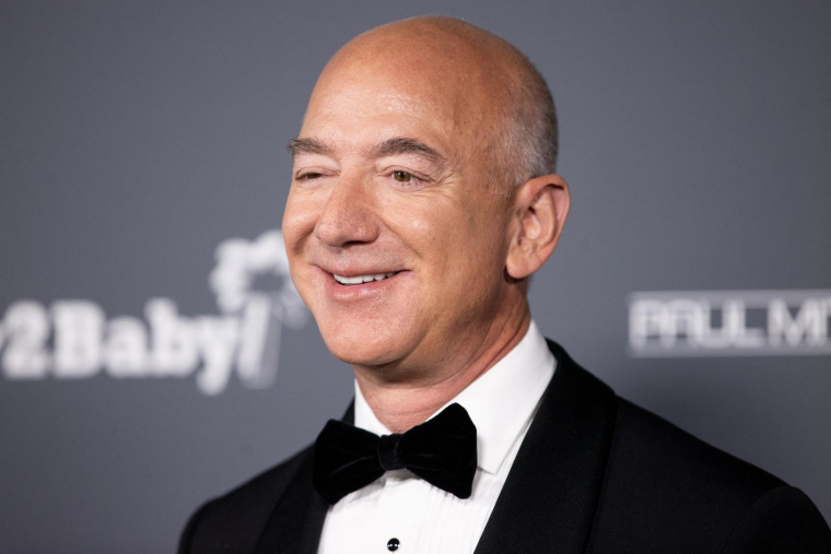 Jeff Bezos. ( GETTY IMAGES NORTH AMERICA / EMMA MCINTYRE )