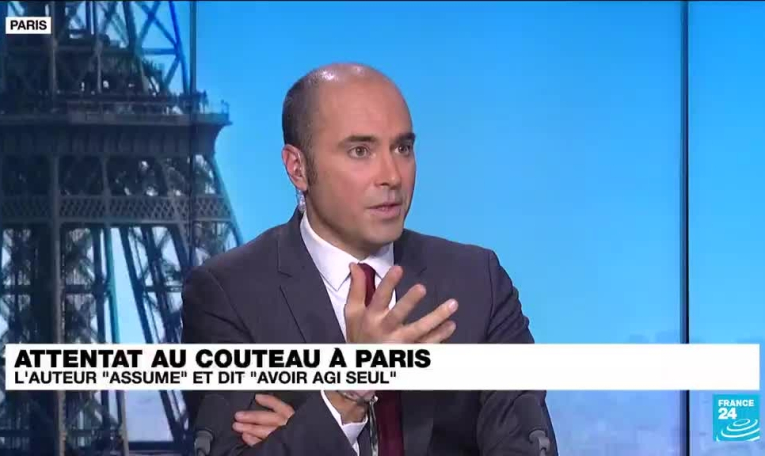Attaque au couteau à Paris : l'auteur "assume" et dit "avoir agi seul"