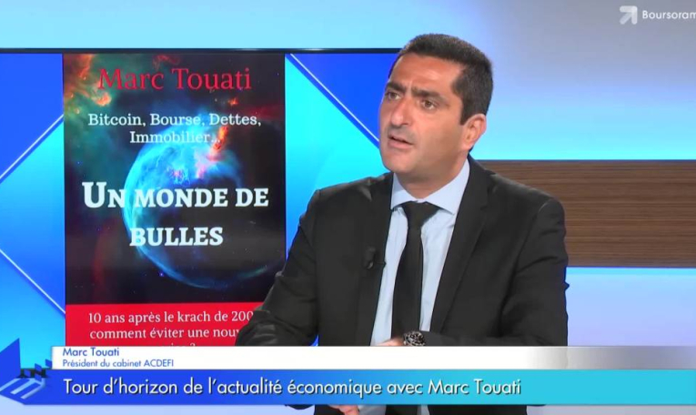 "Lors de la prochaine crise, ce sont les épargnants qui trinqueront !" selon Marc Touati