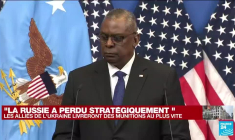 OTAN : accélérer la livraison d'armes, conférence de presse du secrétaire américain à la Défense