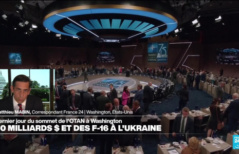 Sommet de l'Otan : 40 milliards de dollars et des F-16 à l'Ukraine