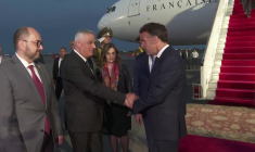 Macron arrive à Erevan en visite officielle avant le sommet de la CPE