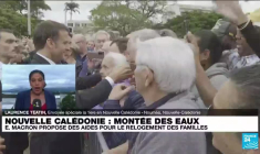 Montée des eaux en Nouvelle-Calédonie : E. Macron propose des aides pour reloger les familles